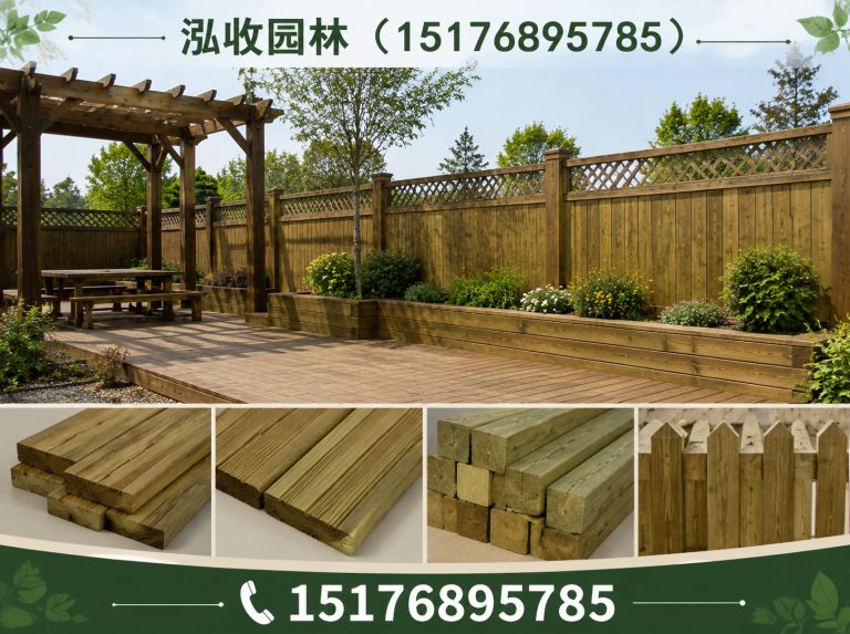 铁岭防腐木展示图